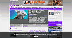 Desktop Screenshot of egerszeginfo.hu